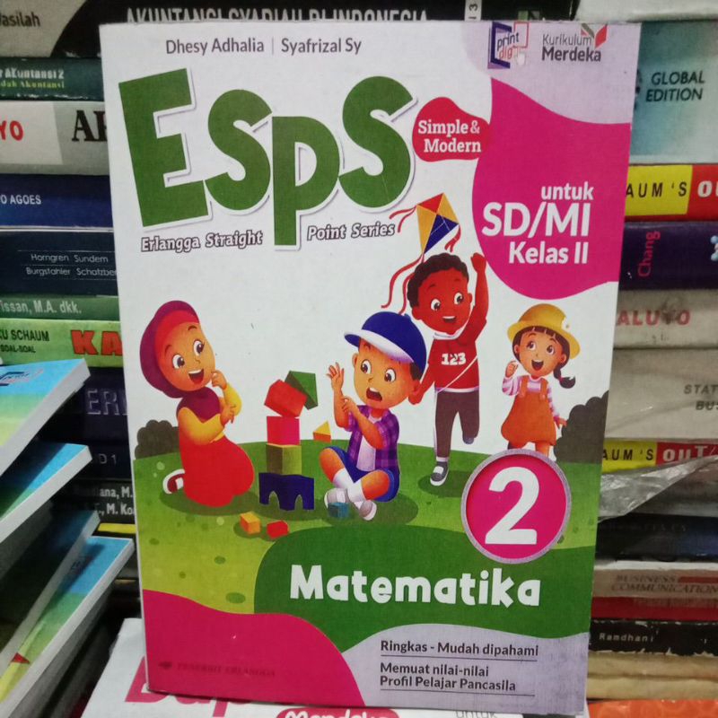 Jual Esps Matematika Kurikulum Merdeka Untuk Sd Mi Kelas Shopee