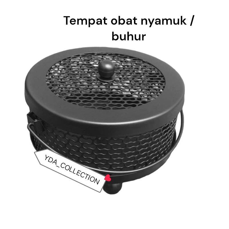 Jual Tempat Bakar Obat Nyamuk Dupa Buhur Masquito Coil Holder Tatakan