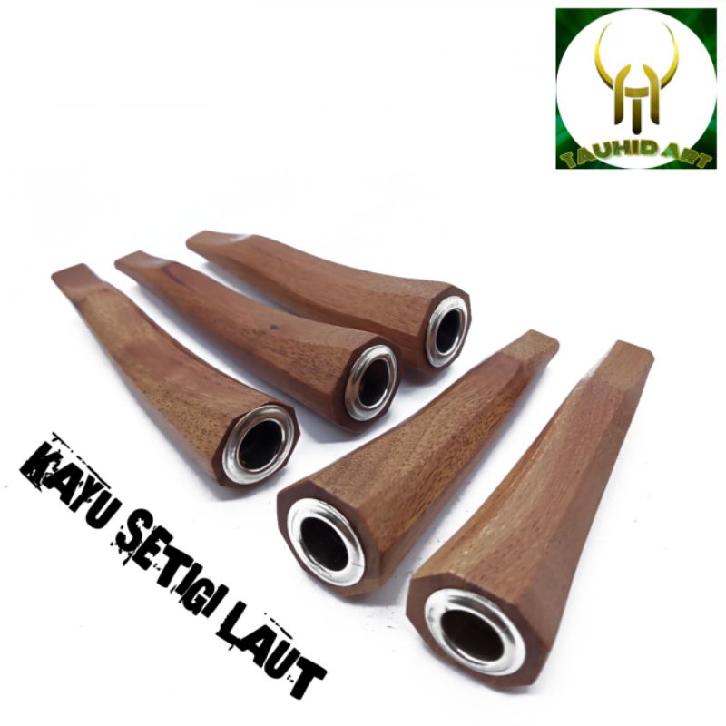 Jual Once Pipa Klokotan Varian Segi Delapan Cm Kayu Kelor Hitam