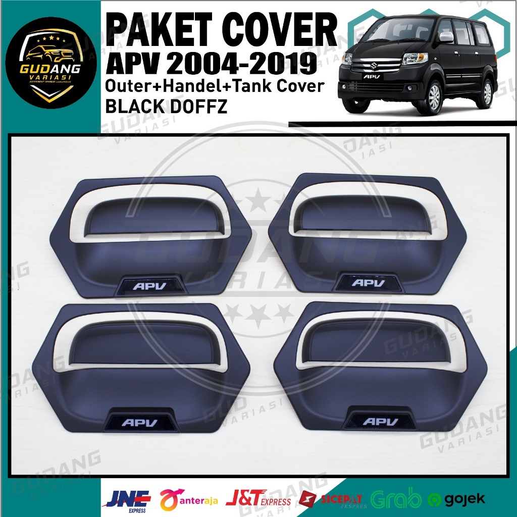 Jual Paket Outer Handle APV Hitam Carbon Shopee Indonesia