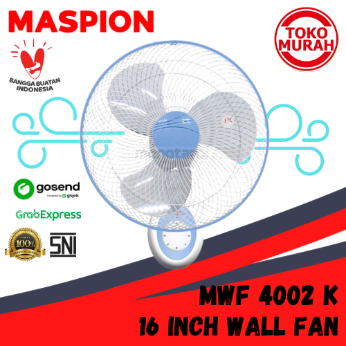 Jual Kipas Angin Dinding Maspion Mwf K Wall Fan Inch Cm