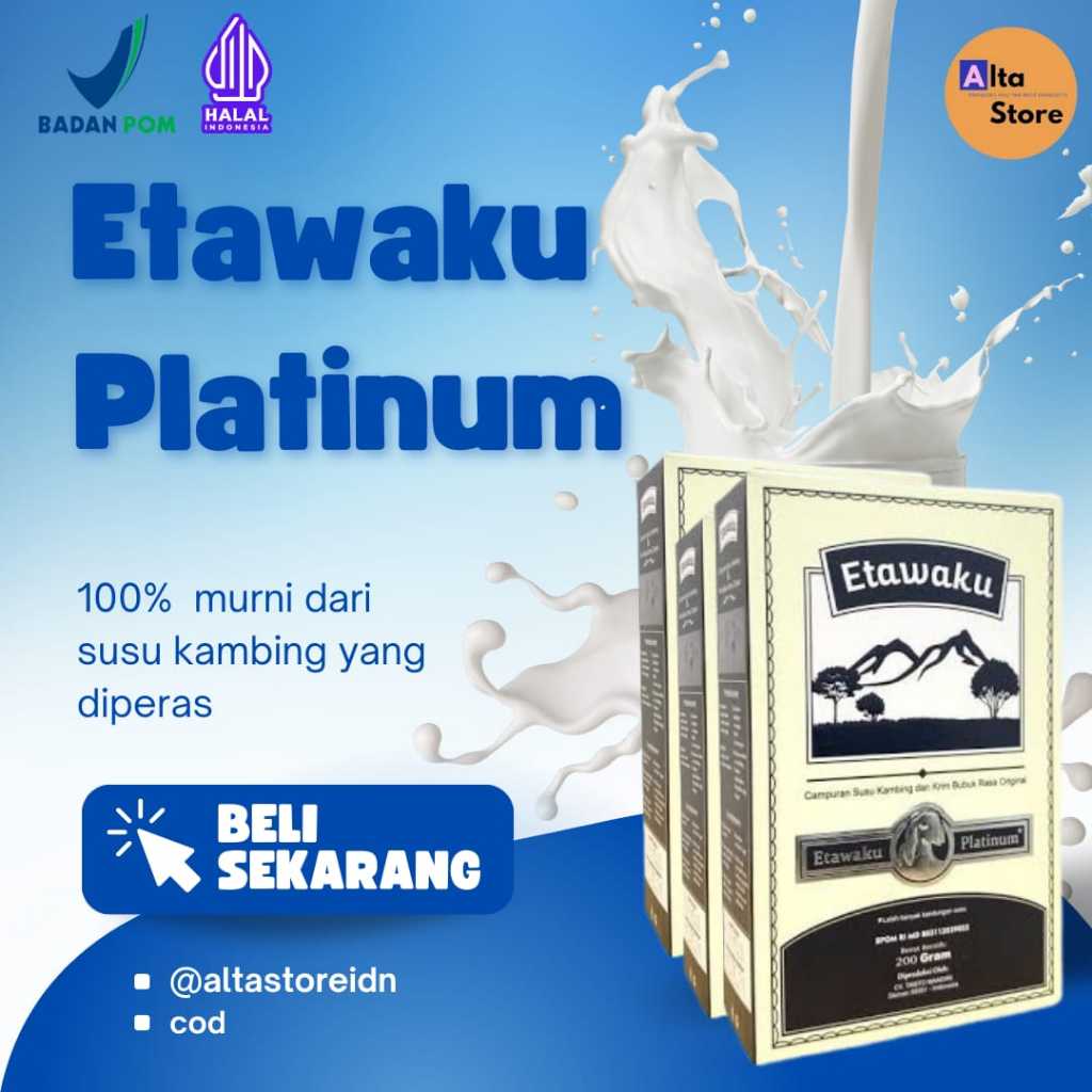 Jual Susu Etawaku Platinum Paket 3 Box Makassar Bantu Atasi