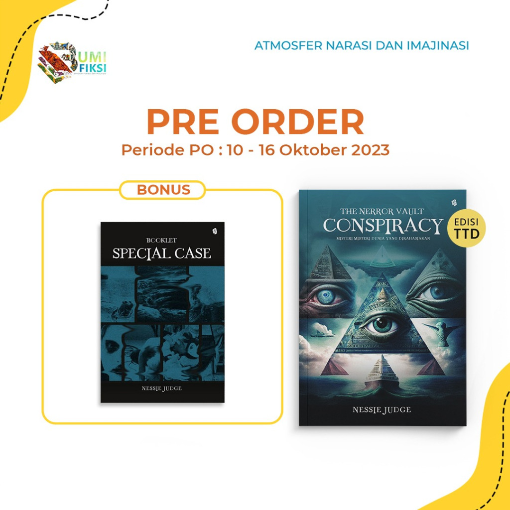 Jual Promo Buku Bacaan The Nerror Vault Conspiracy Penulis