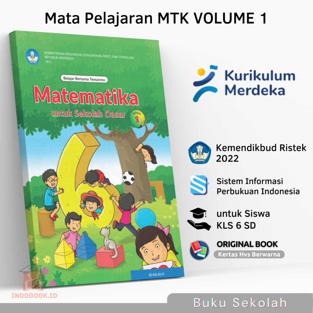 Jual Buku Belajar Bersama Temanmu Matematika Volume Untuk Sekolah