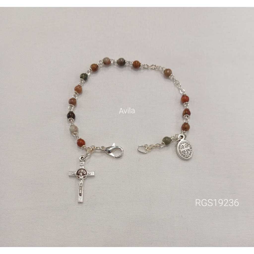 Jual Rosario Gelang Batu Marbel Mm Toko Rohani Shopee Indonesia