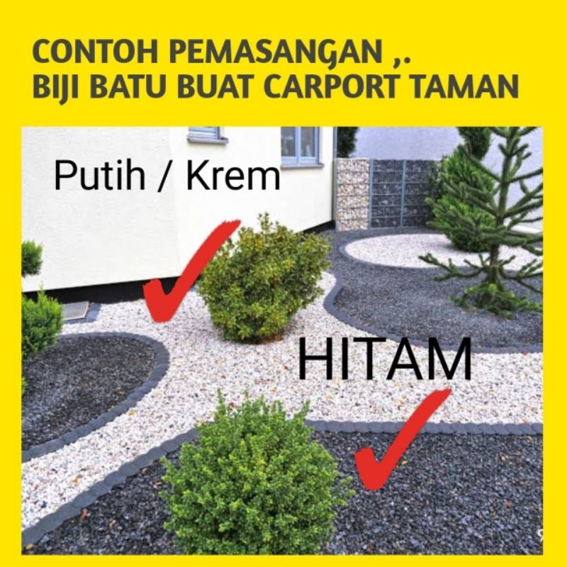 Jual Kg Batu Carport Biji Batu Carport Taman Biji Batu Alam