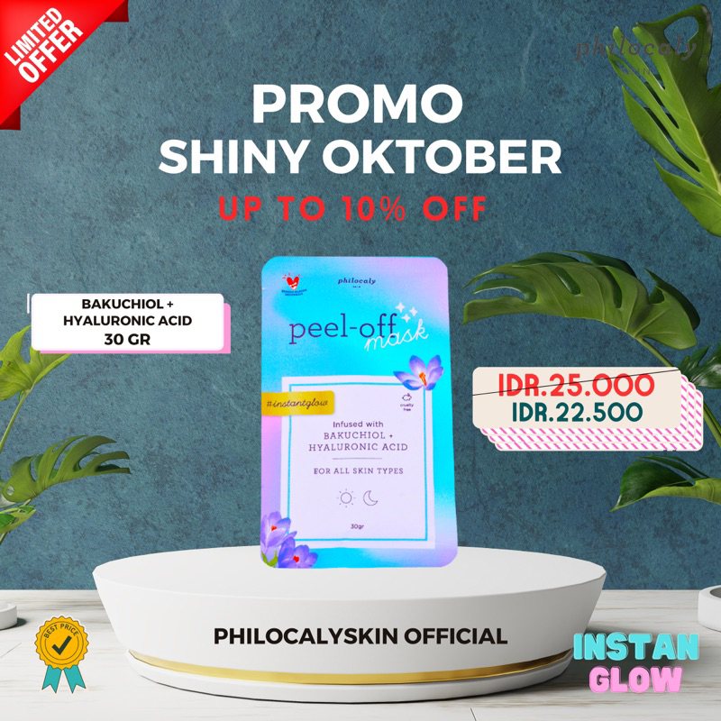 Jual Promo Philocaly Skin Masker Peel Off Rubber Mask Bakuchiol