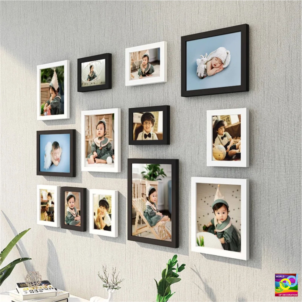 Jual Pigura Frame Bingkai Foto 4R 6R 8R 10R Minimalist Tanpa Kaca