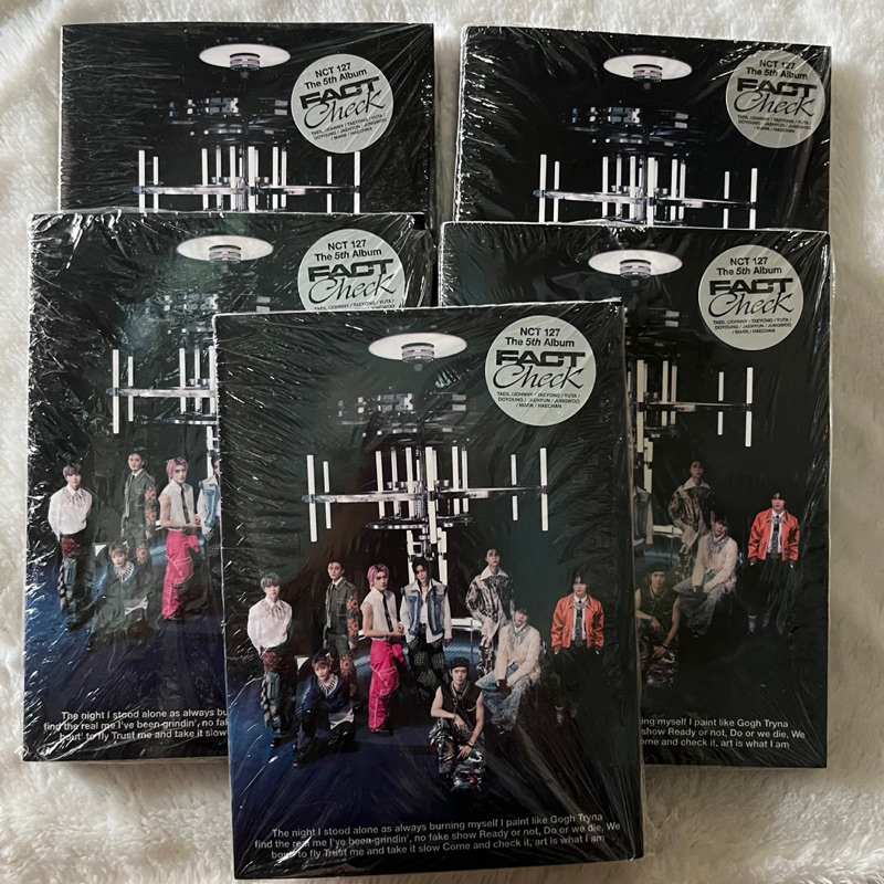 Jual READY STOCK ALBUM NCT 127 FACT CHECK Shopee Indonesia