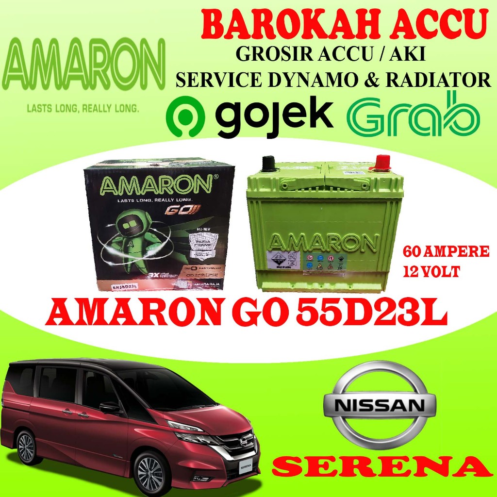 Jual Aki Mobil Nissan Serena Amaron Go D L Ah Shopee Indonesia