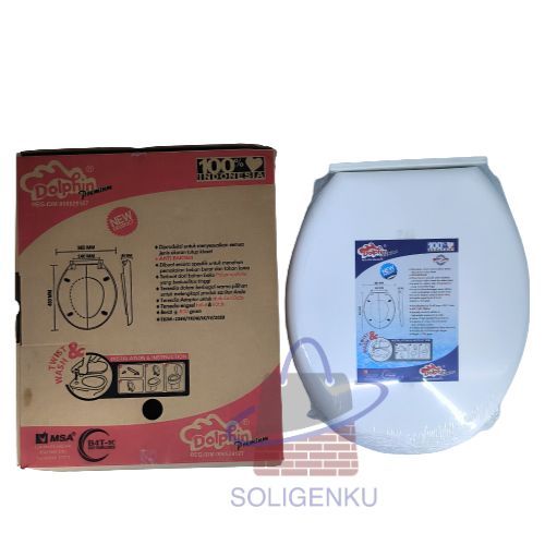 Jual Tutup Closet Duduk Soft Close Toilet Seat Cover Kloset Universal