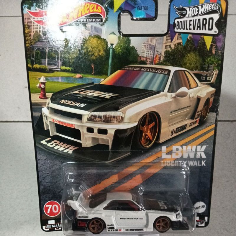 Jual MOBIL HOTWHEELS PREMIUM LBER SUPER SILHOUETTE NISSAN SKYLINE HW LBWK LIBERTY WALK HOT