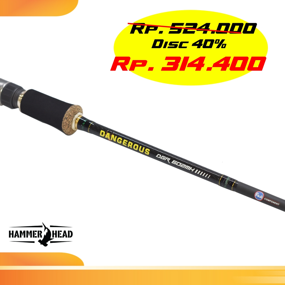 Jual Limited Stock Joran Special Edition Hammerhead Dangerous Mh