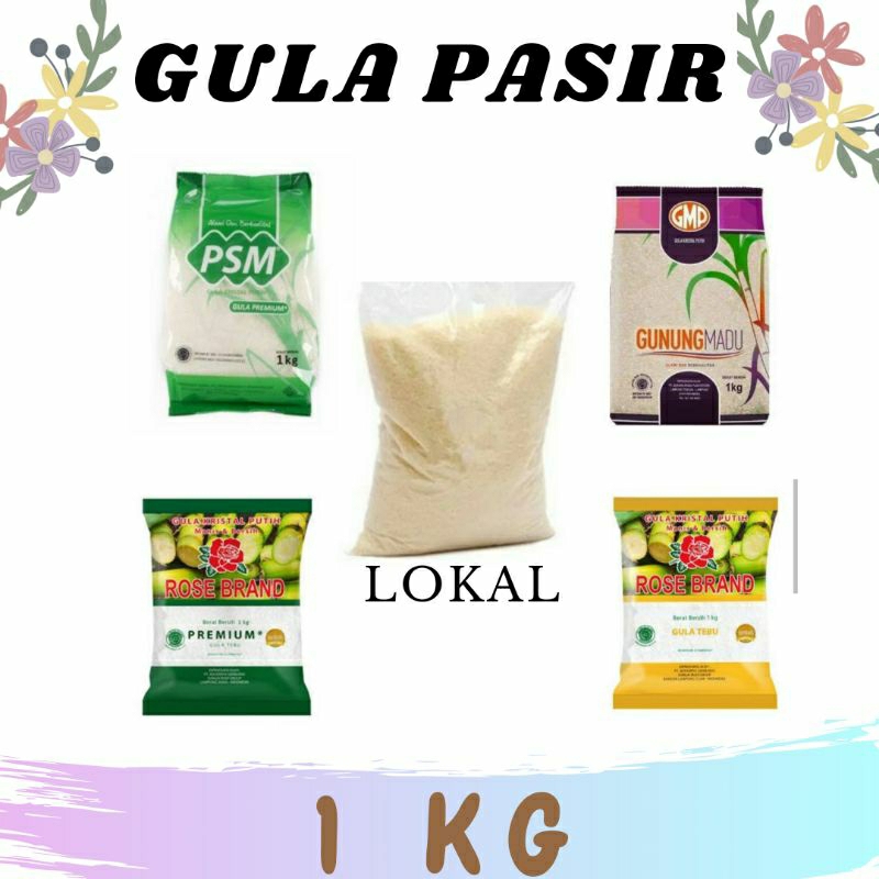 Jual Gula Pasir Kemasan Kg Rosebrand Gmp Psm Lokal Shopee Indonesia