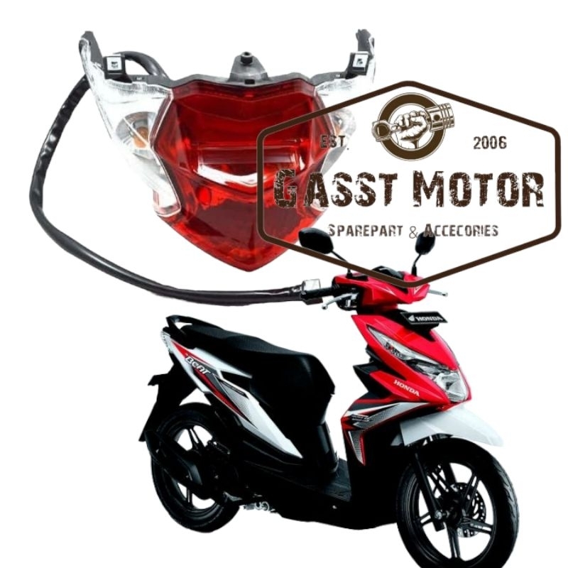 Jual Lampu Setop Lampu Belakang Honda Beat Street Beat Eco YSP Th2016