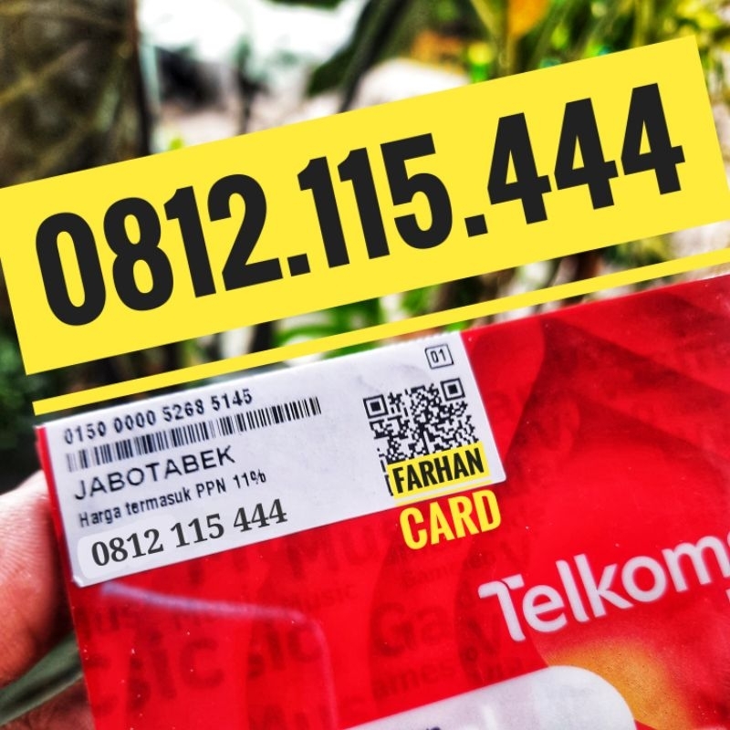 Jual Kartu Perdana Telkomsel Nomor Cantik Simpati Digit Angka Lawas