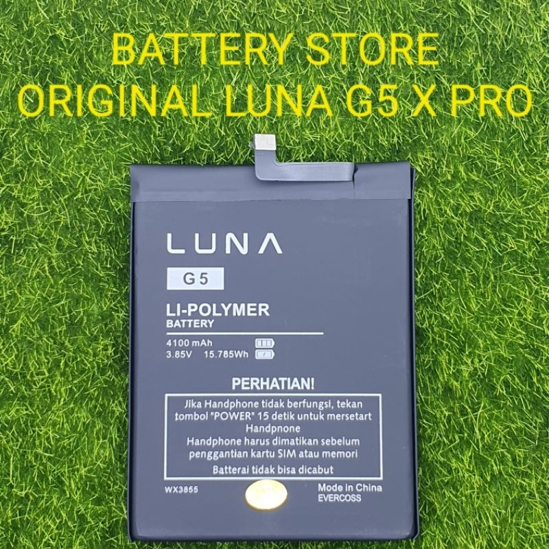 Jual Codbaterai Batre Luna G Luna G X Pro Original Battery Batere