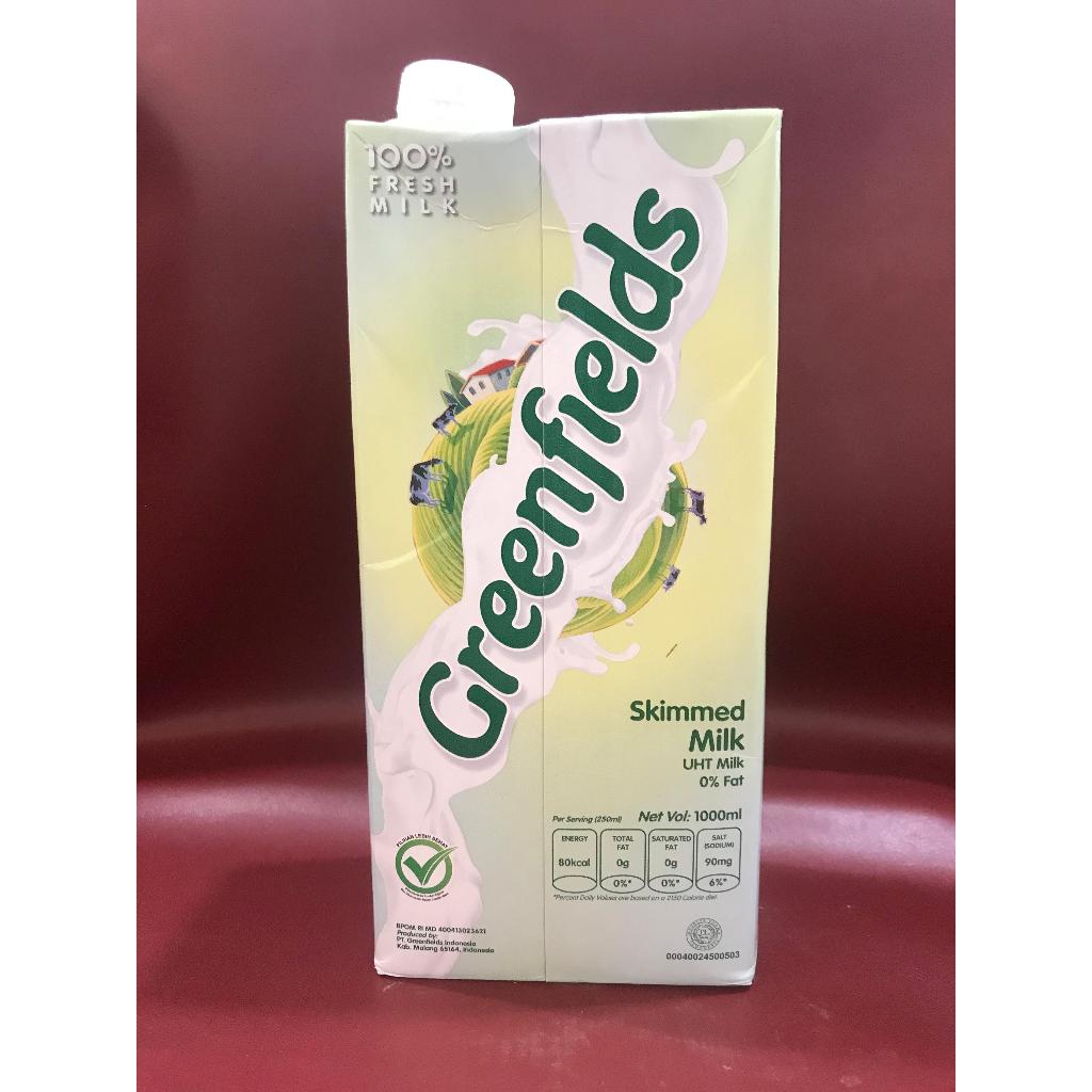 Jual Greenfields Susu Uht Skimmed Milk Ml Susu Skimmed Milk Merk