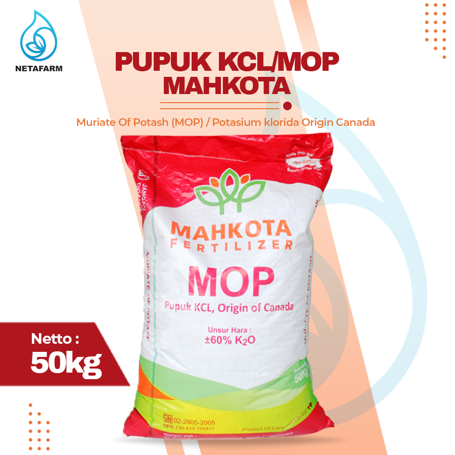 Jual Pupuk KCL MOP Mahkota 50kg Shopee Indonesia