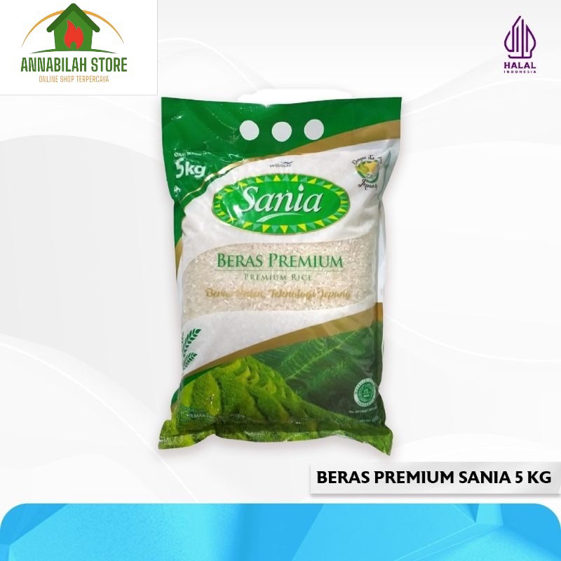 Jual Beras Sania Premium Kemasan 1karung Berat 5kg Shopee Indonesia