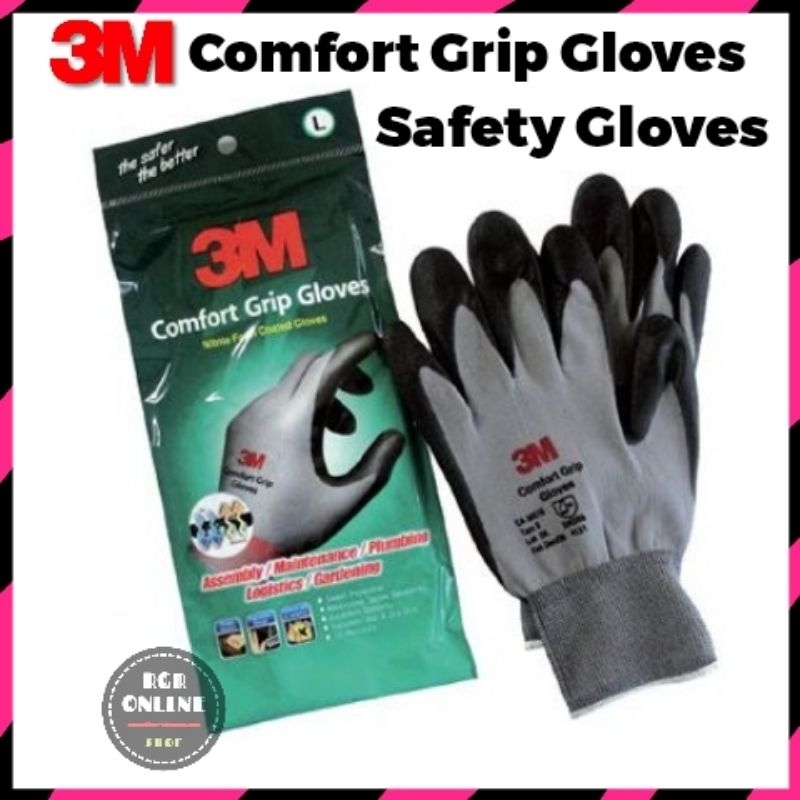 Jual Sarung Tangan Safety 3M Comfort Grip Gloves Sarung Tangan Listrik