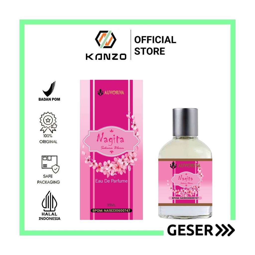 Jual Kanzo BPOM Parfum Auvoriva Le Labo Nagita Slavina 35ml