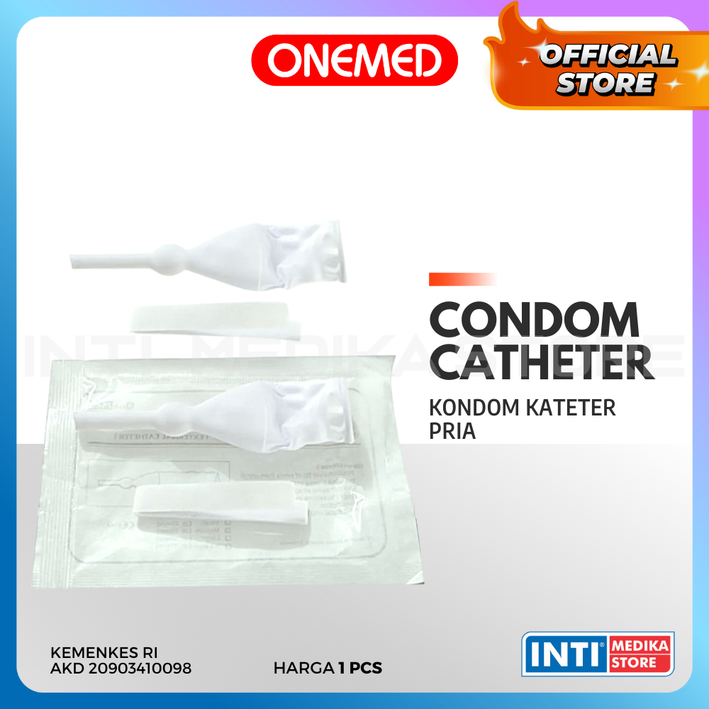 Jual ONEMED Condom Catheter S M L Kondom Kateter Steril