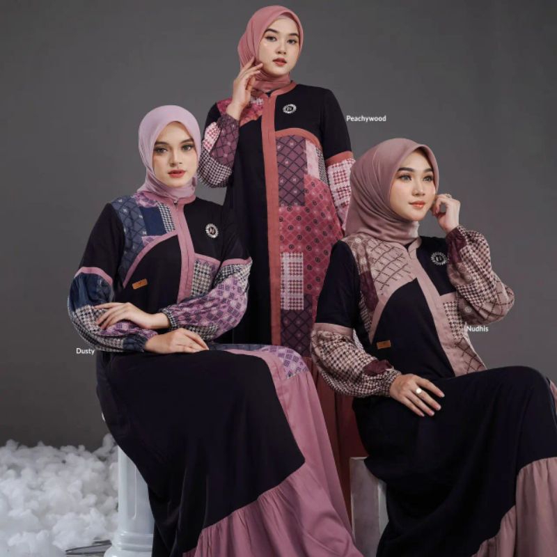 Jual Amoorita Dress Claudine Dress By Nadheera Luxury New Nd