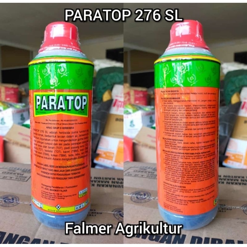 Jual Herbisida Paratop Sl Liter Pembasmi Rumput Gulma Shopee