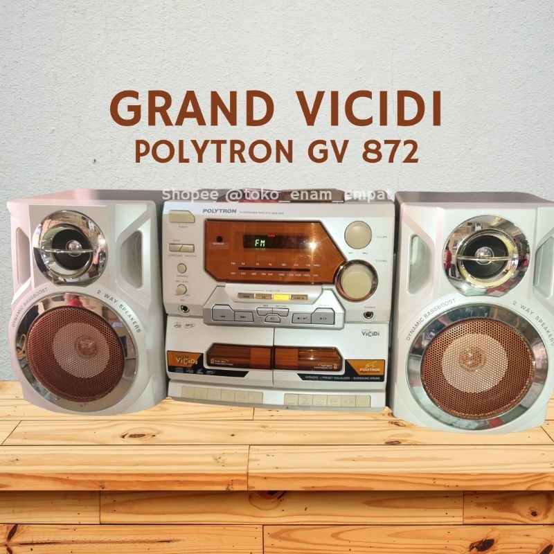 Jual Grand Vicidi Polytron Gv Gv Way Speaker Home Theater