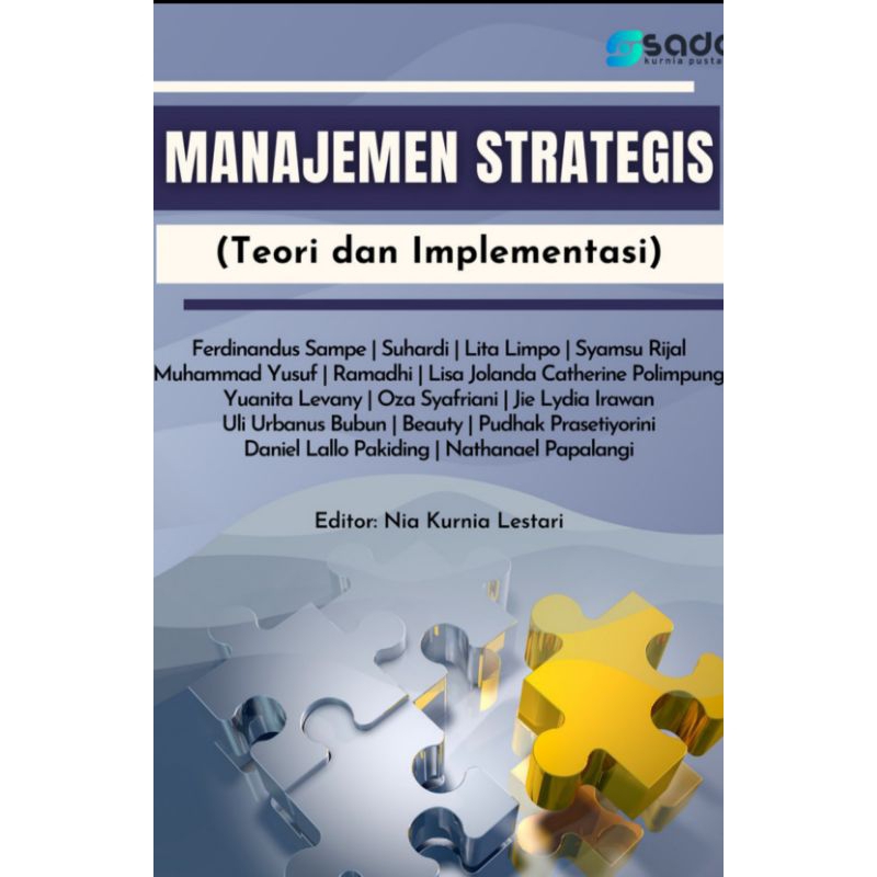 Jual Buku Manajemen Strategis Teori Dan Implementasi Shopee Indonesia