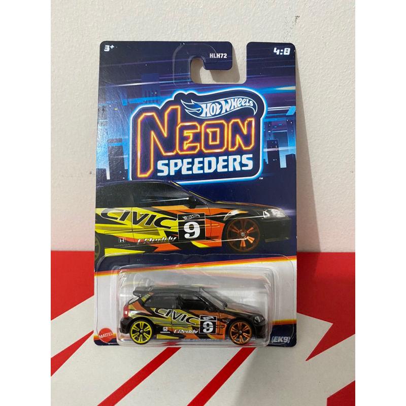 Jual Hotwheels Hot Wheels Neon Speeders Honda Civic Type R EK9