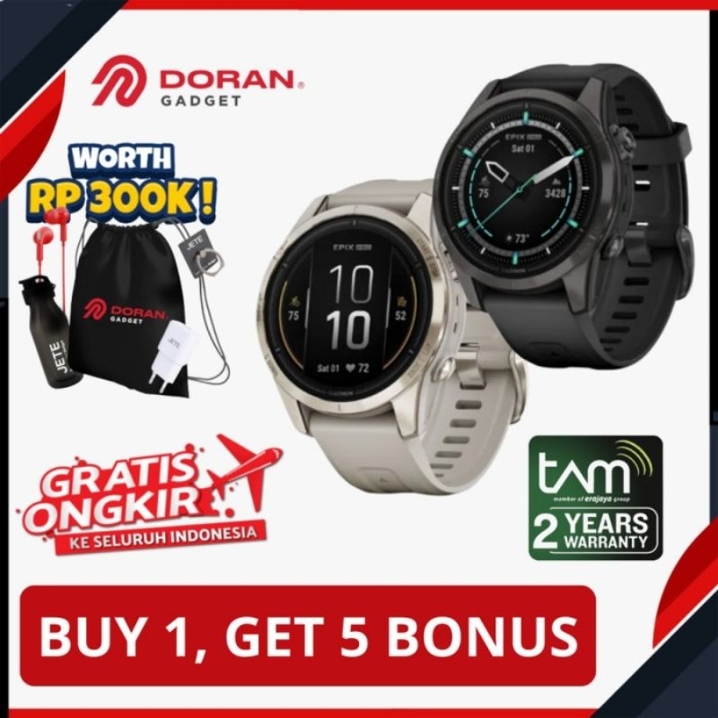 Jual Garmin Epix Pro Gen 2 42mm Garansi Resmi TAM 2 Tahun Shopee