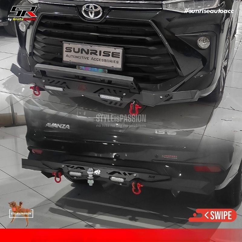 Jual Rhiino Bumper Depan Avanza Xenia Veloz 2022 2023 Raptor Bumper