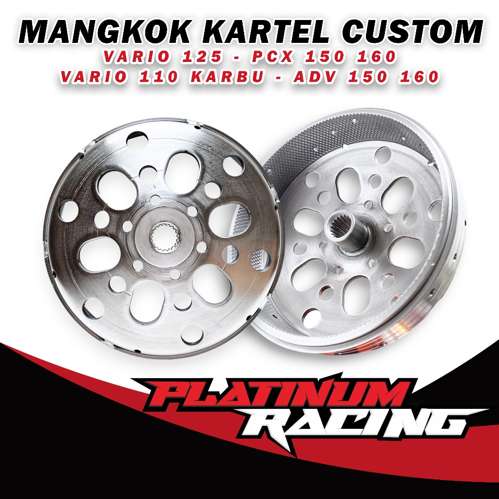 Jual MANGKOK KAMPAS GANDA KARTEL VARIO 125 150 SOLUSI ANTI CVT GREDEG