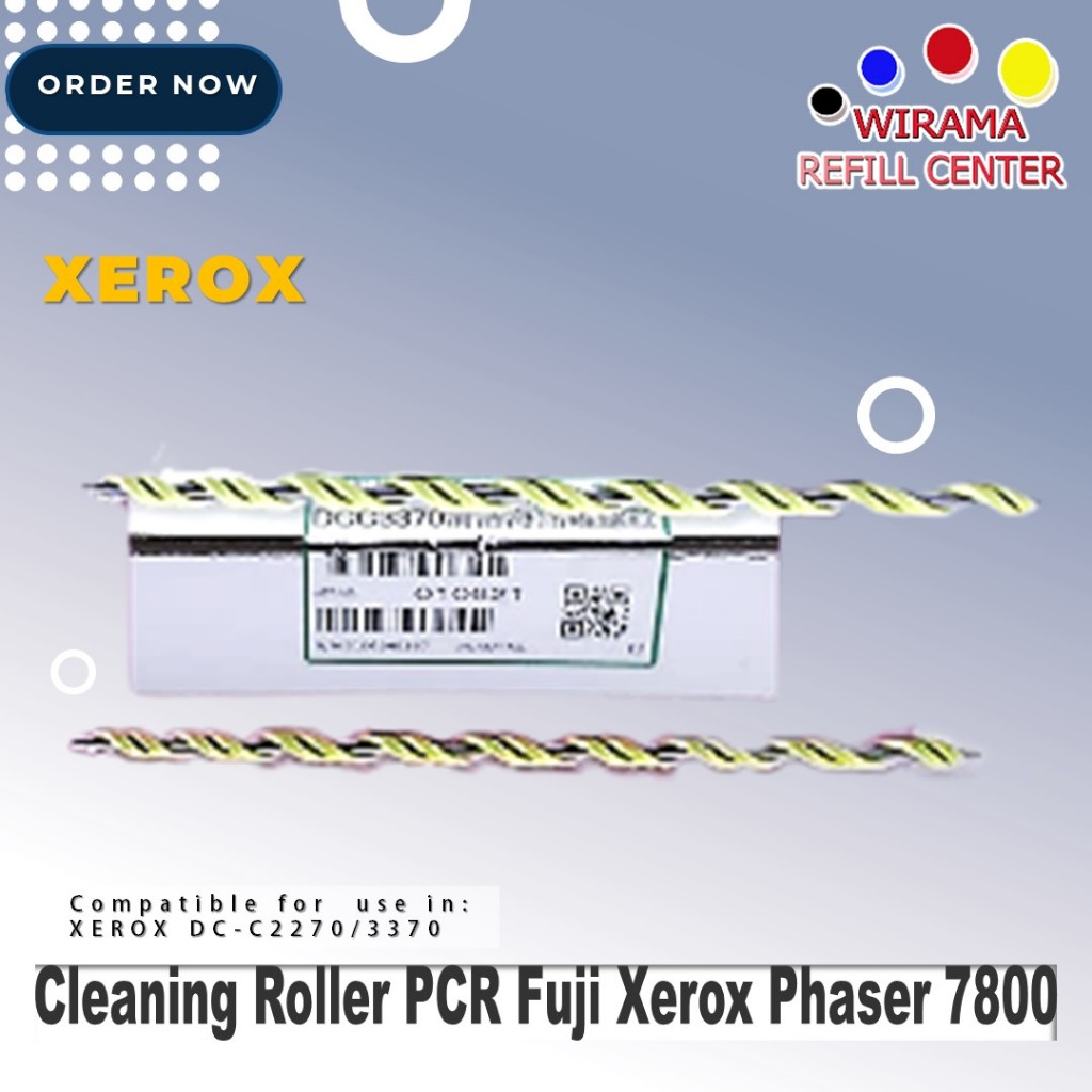 Jual Cleaning Roller PCR Fuji Xerox Phaser 7800 Shopee Indonesia