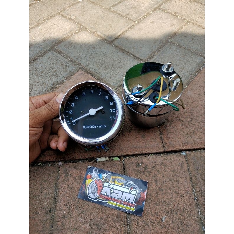 Jual Rpm Tachometer Rpm Aja Speedometer Tachometer Rpm Universal