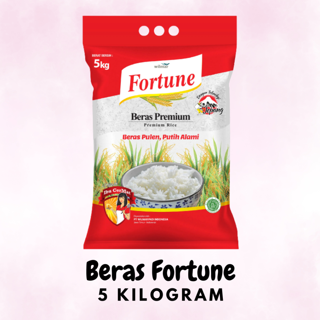 Jual Beras Fortune Premium 5 KG Shopee Indonesia