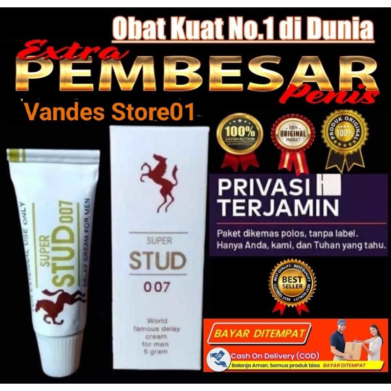 Jual OBAT KUAT PRIA TAHAN LAMA SUPER STUD 007 ASLI ORIGINAL 100