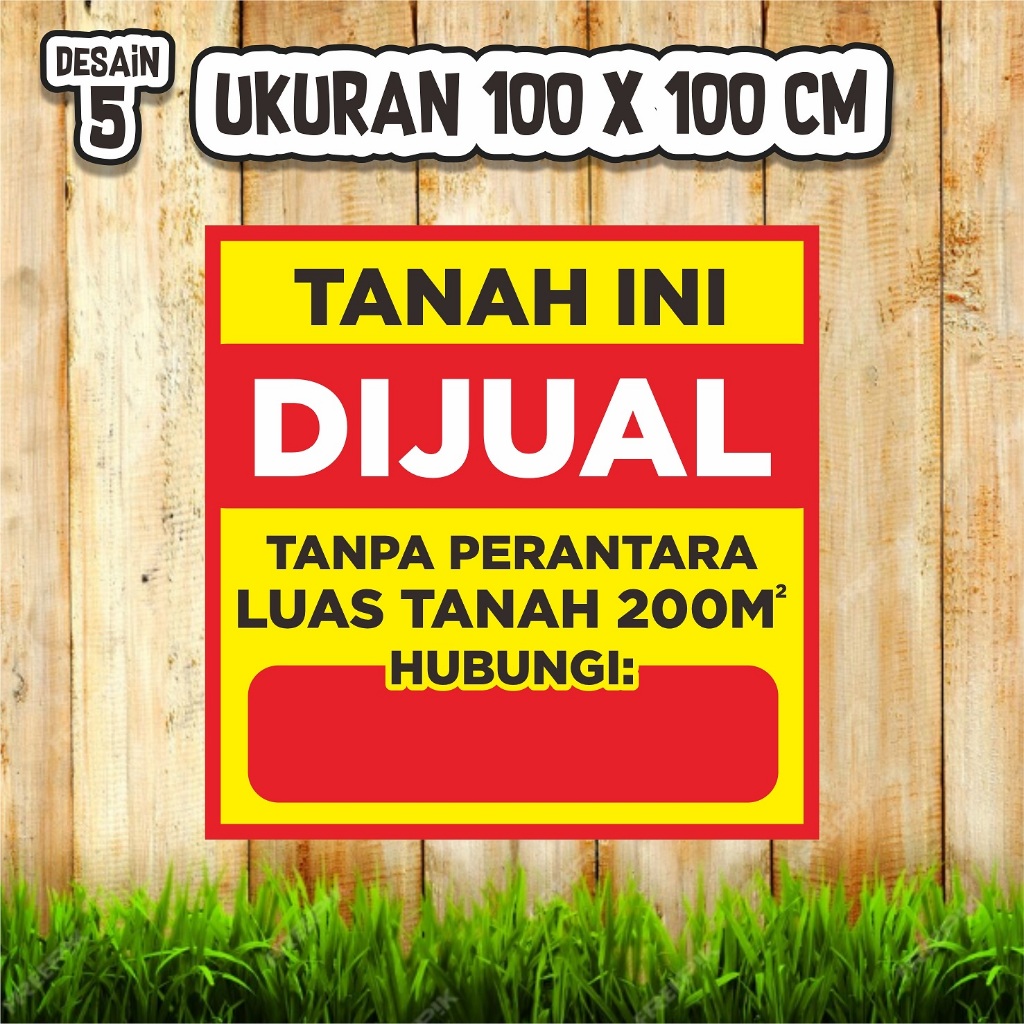 Jual Spanduk Banner Rumah Dijual Spanduk Rumah Disewakan Spanduk