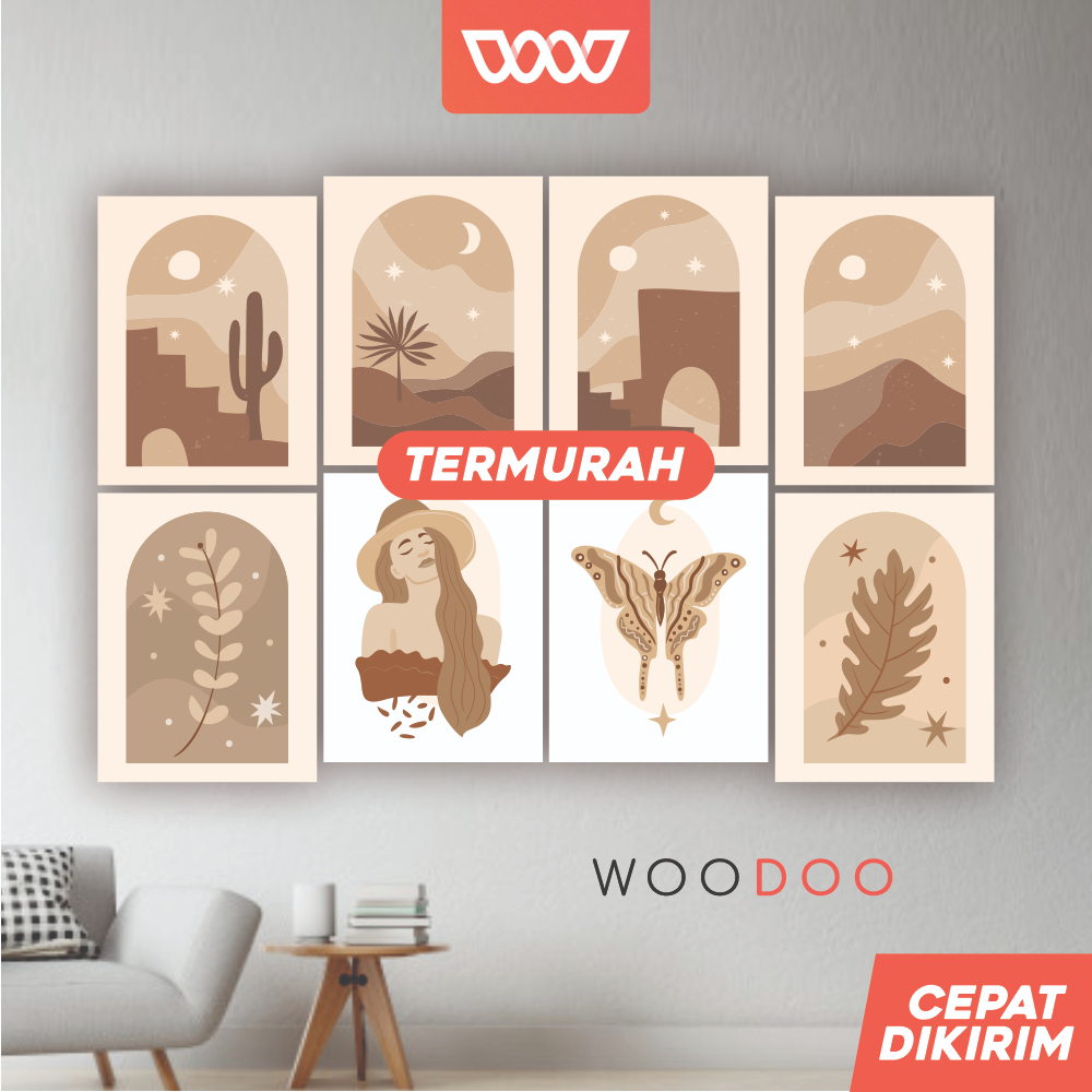 Jual WOODOO Hiasan Dinding Dekorasi Kamar Aestetik Boho Wall Decor