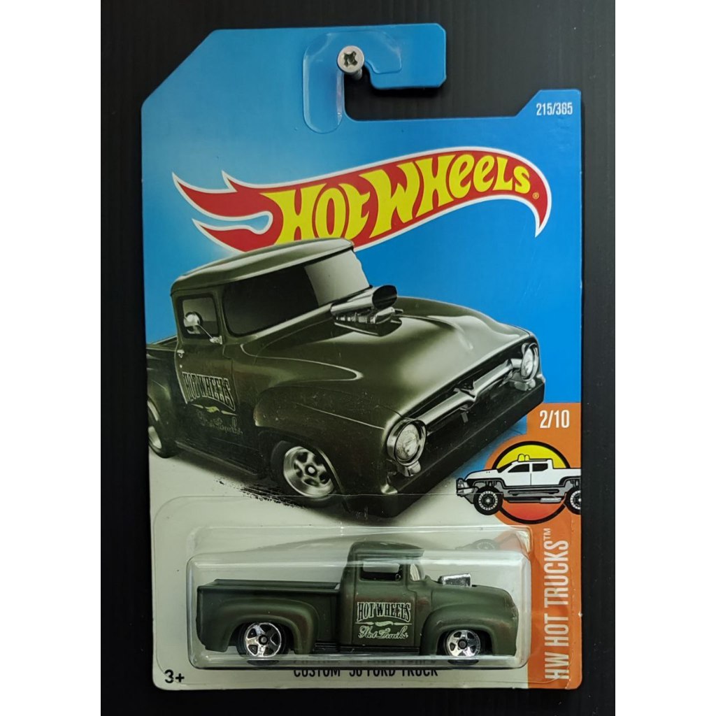 Jual Hot Wheels Custom 56 Ford Truck Black Shopee Indonesia