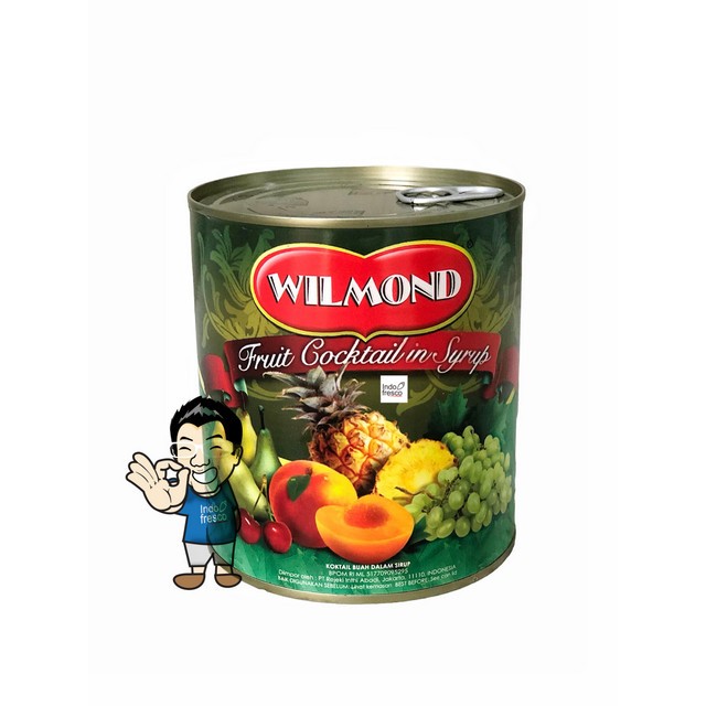 Jual Wilmond Fruit Cocktail Canned Minuman Buah Tropis Kaleng 825 G