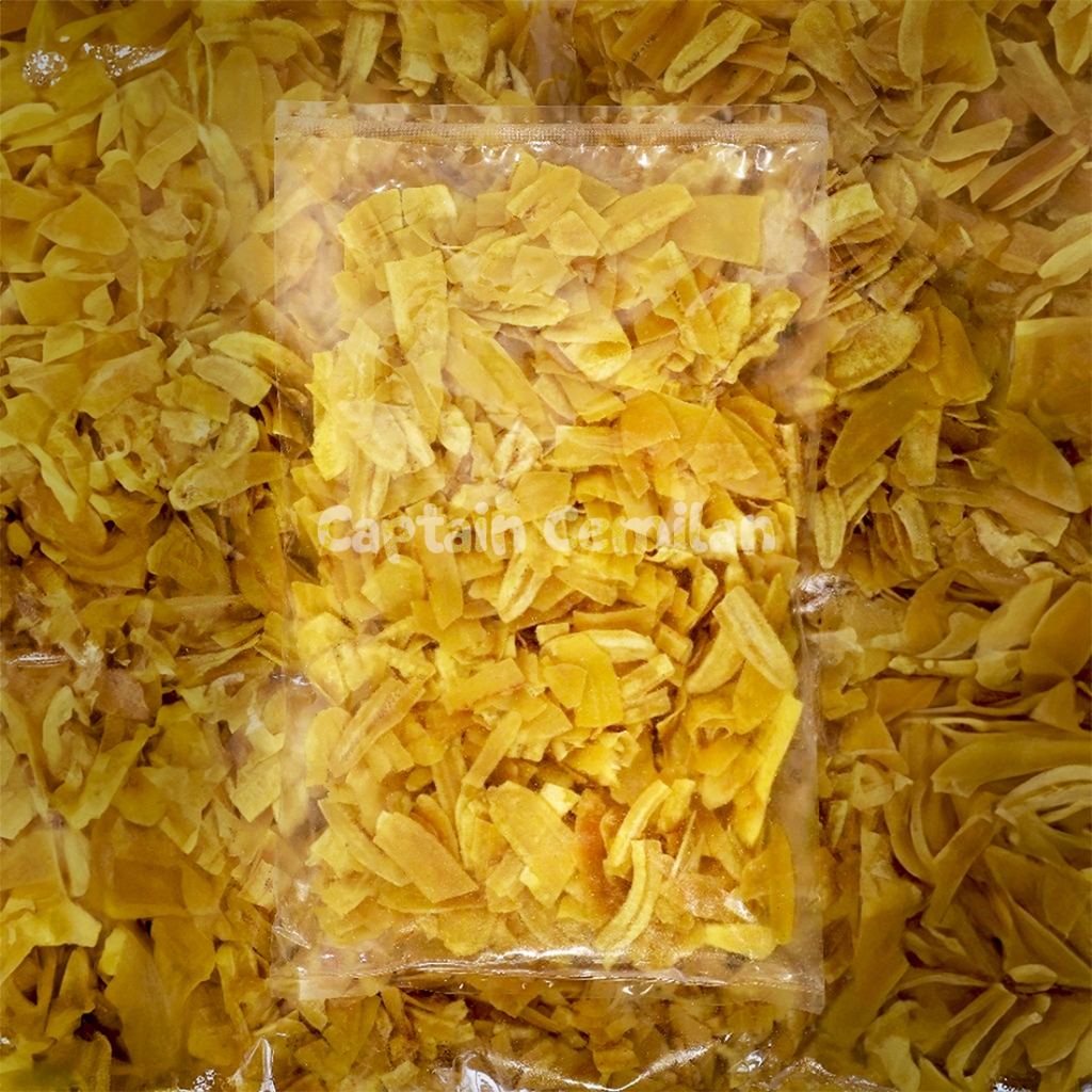 Jual Keripik Pisang Manis Gurih 500Gram Captain Cemilan NEW Varian