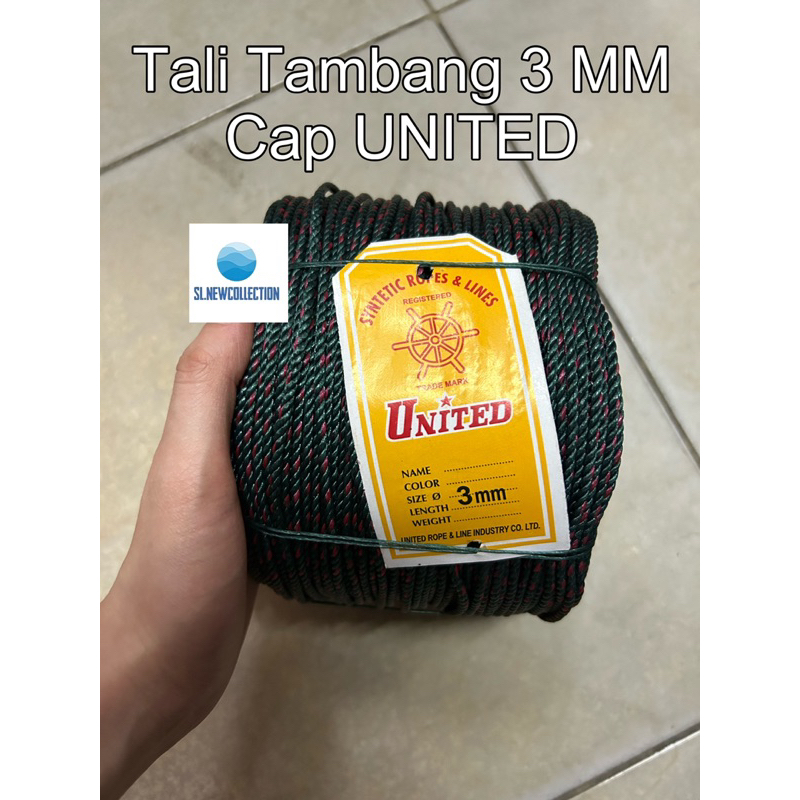 Jual Tali Tambang Ukuran Mm Merk United Harga Rol Murah Shopee