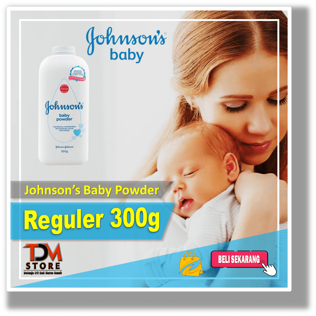 Jual Johnsons Bedak Bayi Reguler 300g Bedak Tabur Baby Powder Shopee