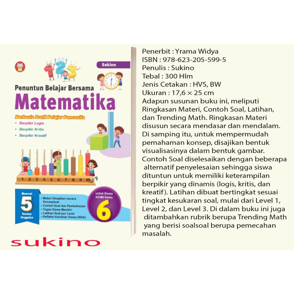 Jual Buku Ringkasan Matei Dan Latihan Soal Penuntun Belajar Matematika