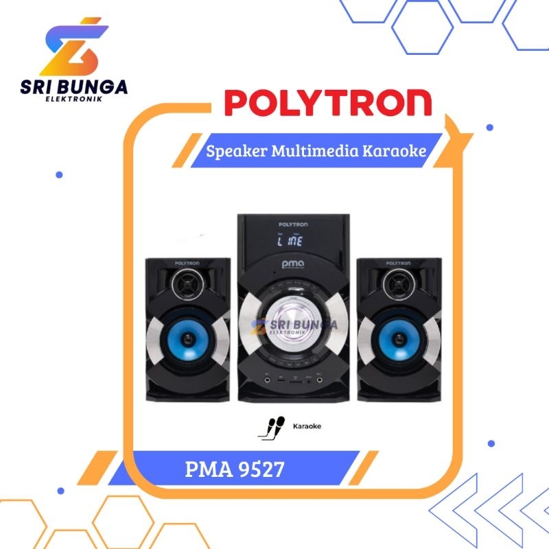 Jual POLYTRON Speaker Bluetooth Multimedia PMA 9310 9320 9501 9522 9523