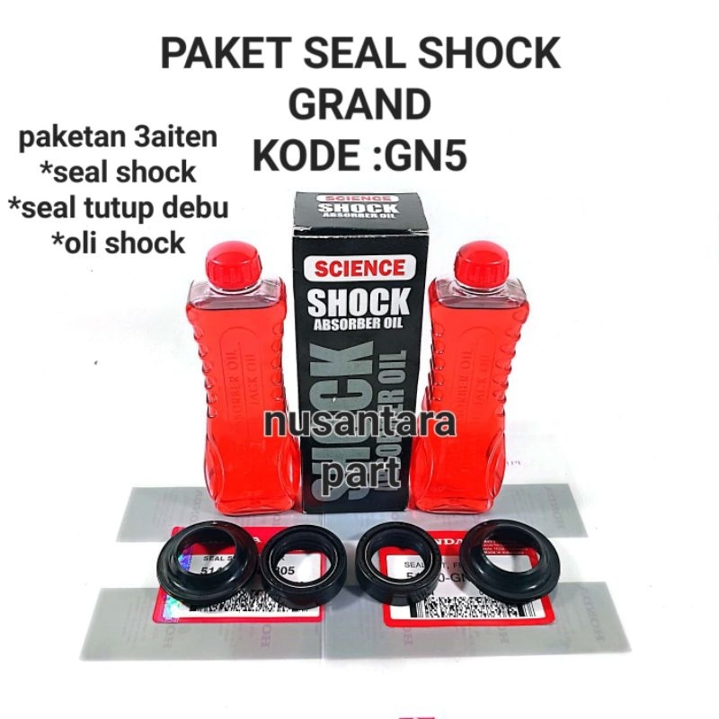 Jual Pake Aitem Seal Shock Grand Seal Debu Oli Shock Supra X Beat F