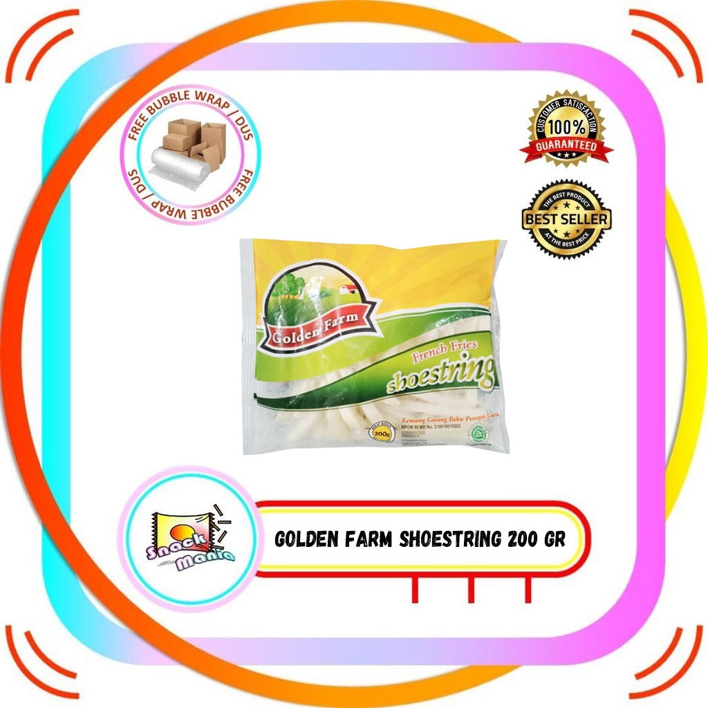 Jual Golden Farm French Fries Shoestring Gr Kentang Goreng Potato